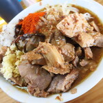 にかいや - ぶた入りラーメン＋トッピング全部