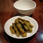 点心すや - 枝豆の紹興酒風味（300円）