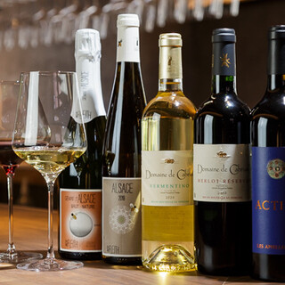 We also have a selection of natural wines. Enjoy your favorite flavor