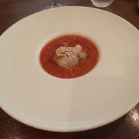 ミュチュエル - ヒラメのガスパチョ