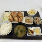 チキンハウス - 唐揚げ定食（上）　900円