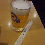 山家 - 早い時間は生ビールが３００円