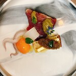 Osteria Shoru - 8500円前菜１品目一例