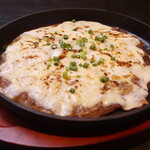 Gamjajeong (cheese topped)