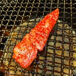 Yakiniku Okuu - 『国産牛カルビランチ、1,100円』