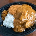 コロッケ北野屋 - カレーとライスをドッキング