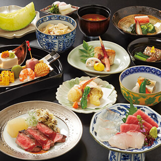 Relaxing and gentle taste◆Enjoy 3 types of Kaiseki cuisine and Shojin cuisine