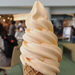 ばすすとっぷ - メロンソフトクリーム