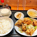 福菜 - 唐揚げ定食　830円税込