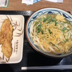 丸亀製麺 - 冷やかけうどん 大盛　かしわ