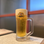 焼肉 山水 - ・生ビール 中 600円/税抜