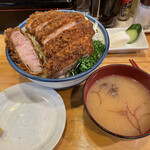 とんかつ かつ壱 - かつ丼ソース味（ロース）1050円