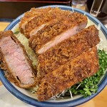 とんかつ かつ壱 - かつ丼ソース味（ロース）1050円