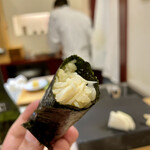 兄弟寿し - 新潟 毛蟹手巻き寿司