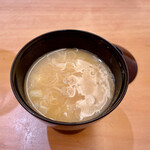 兄弟寿し - お味噌汁