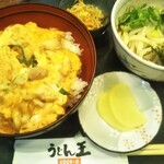 Udon Ou - 親子丼セット 780円