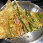 伝統韓国料理 松屋 - 海鮮チヂミ