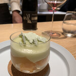 マンサルヴァ - こちらも、メロン大好きな私には、過去一に迫る出来栄えのドルチェ。