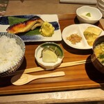 庵樹 - 銀ダラ西京焼き定食