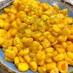 夜景が見える 全品2,000円 食べ飲み放題 はなこま 上野店 - コーンバター　580円