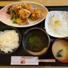 九州居酒屋ふうり - あご出汁唐揚げ定食の5個(750円)です。