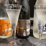 フルーティー日本酒とペアリング サケシケン - 