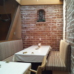 ボージャン - 煉瓦が素敵な内装