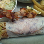 ボージャン - カッティーロールとタンドリーチキン