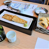 東京竹葉亭 南御堂店 - 鰻白焼と、う巻き