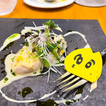 渡辺料理店 - 岩カキ玉葱レフォール。生とも違う絶妙な火加減でトロリンチョ！