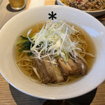 スノーピークイート - 雪室熟成小麦の白醤らぁ麺