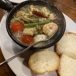 バーカロウノ - エビアヒージョ