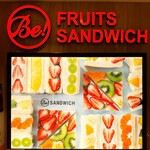 ビー! フルーツ サンドイッチ - 看板