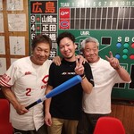 Gogobar - 毎度お馴染み正田耕三さんと、なんと今年は高橋慶彦さんにも来ていただきトークライブを行うことが出来ました！