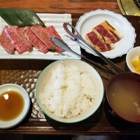 喜福世 - 和牛上カルビランチ、カルビ2枚追加