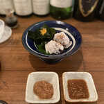 横浜野菜と日本酒 七草 - ハモ湯引き