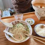 らーめん 天天有 - 油追加