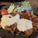 Yumesakaba Shimamura - 大山鶏チキンカツ定食