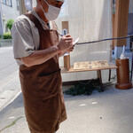 らーめん 天天有 - 店主直々に注文を取ってくれました♬