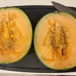 ユナイテッドベジーズ - タカミレッド飯岡メロン 断面