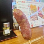 台湾魔法大鶏排 - 自家製台湾腸詰　結構太い