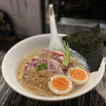 酒肴場 屯 - 【限定】冷やしらぁ麺（真昆布水×しじみ出汁）¥1200