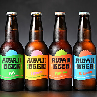 淡路島産のお酒も多数◎ビールやワインなど幅広いラインナップ