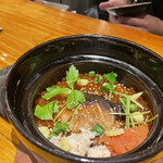 博多ほたる 西中洲本店 - イクラ、焼き魚、明太子、ズワイガニのほたる土鍋ご飯