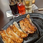 味噌ラーメン 山岡家 - 餃子