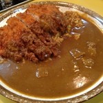 ＣｏＣｏ壱番屋 - 手仕込チキンカツカレー。（３辛、ビーフソース）