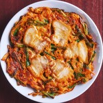 韩式猪肉泡菜煎饼