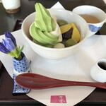 茶蔵 - クリームあんみつ