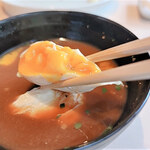 日本料理 弁慶 - 赤出汁　玉子