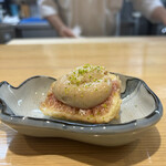 四谷 うえ村 - 無花果の天ぷらー！！ぎゃー！これ好き大好き！！